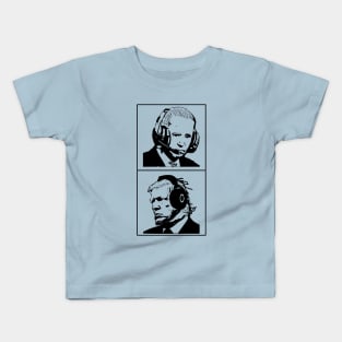 Biden Trump Gaming AI Presidents Deep Fake Kids T-Shirt